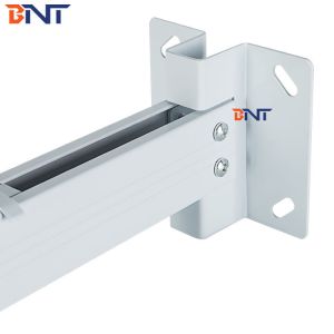 Presentation White LCD Projector Ceiling Mount Bracket For Conference Room