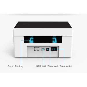 Portable Bluetooth Waybill Thermal 4 Inch Label Printer USB LAN ZJ9220