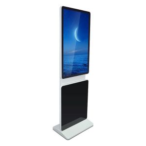 Outdoor LCD Interactive Digital Kiosk Display 43 Inch Lightweight