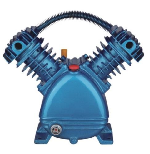 120V/240V Voltage Air Compressor Head with 2 Cylinders and 0.8Mpa/115psi