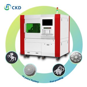 China ±0.005mm Precision Water Cooling Laser Metal Cutting Machine With Taiwan Hiwin Square Guide Rails on sale