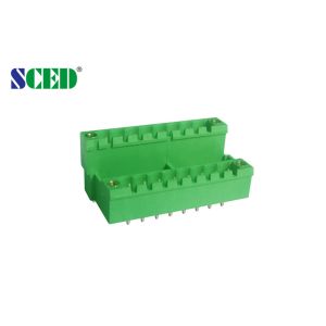 Wholesale Header Male Sockets Plug - in Terminal Block Pitch 5.08mm 300V 18A 2 x 2P - 22 x 2P from china suppliers