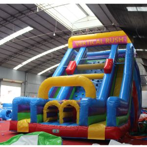 Castle Inflatable Bounce House Rock Climbing Tower for Kidsevents Fun and