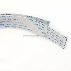 China Computer 12 Pin 0.5mm Wire Cable Assembly ODM AWM 20706 105C 60V FFC Cable Rohs Compliant on sale