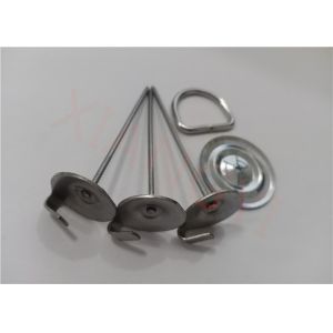 2 ½" X 12g Stainless Steel Lacing Anchors For Fastening Lagging To Exhaust