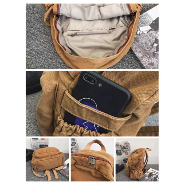 Sympathybag Canvas student school backpack large capacity