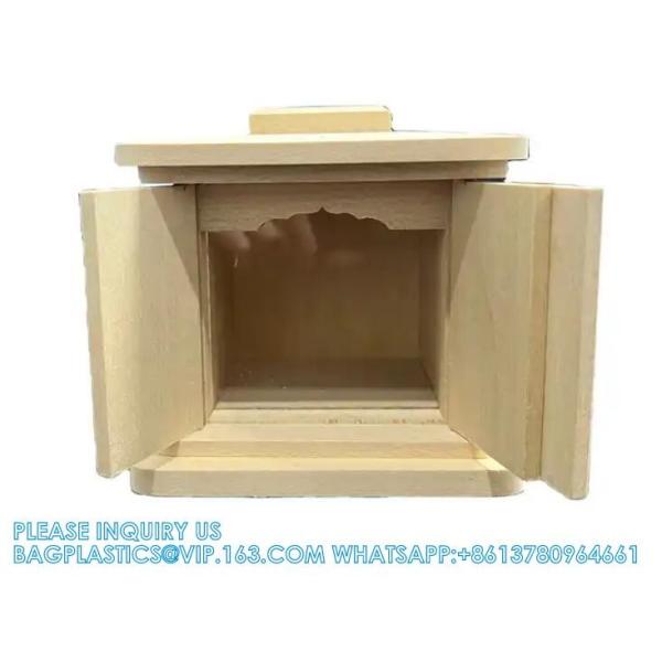 Japanese Funeral Cremation Sarira Wood Vessel Sarira Wood Container Funeral
