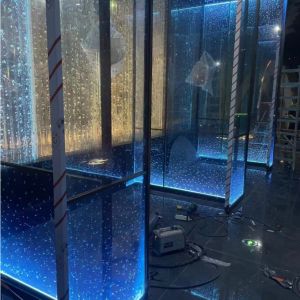 Flat And Curve Laminated Tempered Glass Solid Structure