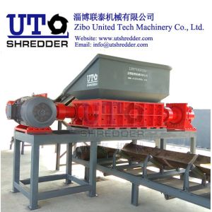 Double Shaft Shredder D42120 - Tire Recycling Equipment - High Efficient Double