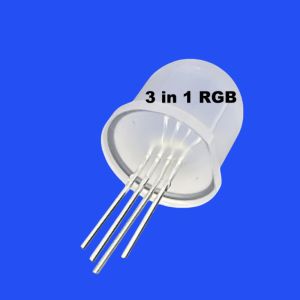 Wholesale WS2812B 12mm 3 In 1 RGB Full Color Diffused Round Head 60 Deg Addressable Pixel LED Diode For LED String Light from china suppliers