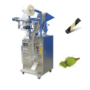 Pillow Seal Turmeric Packaging Machine , PLC Control Spice Packing Machine