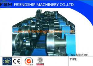 Wholesale 6 Tons Manual Cable Tray Roll Forming Machine 22 KW With 24 Forming Stations from china suppliers