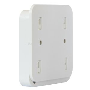 white beautiful touch to call wall installed hall call button