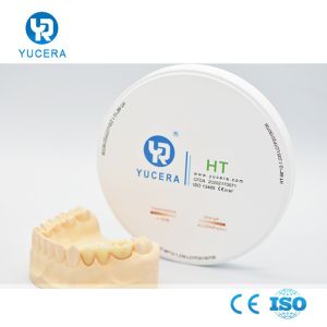 Ceramic HT Translucent Zirconia Blocks CAD CAM System ISO13485 Approved