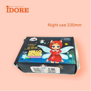 Leakage Prevention 330mm Overnight Sanitary Pads