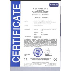 Wide Temperature Range Industrial Infrared Thermometer with Back light , YH63