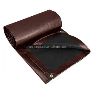 500D-1500D Yarn Count Tarpaulin Waterproof PE Tarpaulin in Blue for Tent