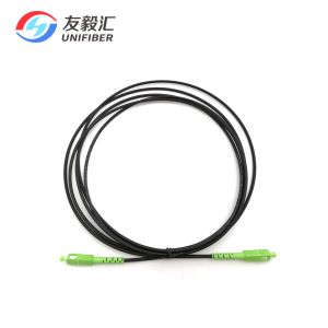 Sc Apc-Sc Apc 3.5mm LSZH FTTH Fiber Optic Drop Cable G657B3