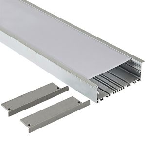 LED Strip Light Aluminum Channel Recessed Plaster LED Profile Customized
