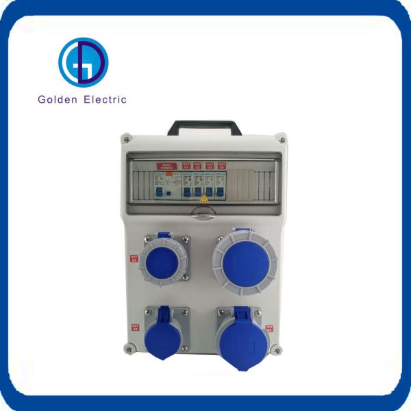 Waterproof Dustproof Industrial Combination Socket Box Plastic Power Combination Socket Box