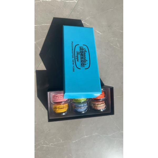 Macaron packaging 6 Macaron packaging Gift packaging 6 Macaron gift box packaging Boutique box Macaron packaging dessert packaging supply