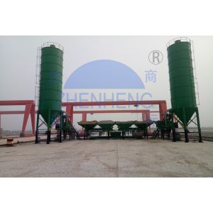 Skip Hoist Soil Cement Mixing Plant For Building Works 80 / 60mm Maximum