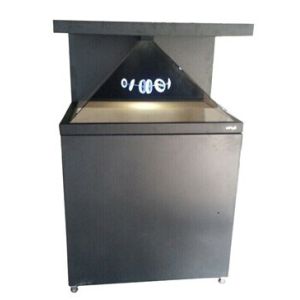 42'' Virtual Projection HD Holographic Display 3D Pyramid With Audio