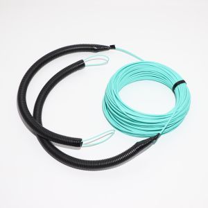 OM5 Indoor Outdoor Distribution Fiber Optic Cable Pre Terminated OM3 OM4 4 8 12