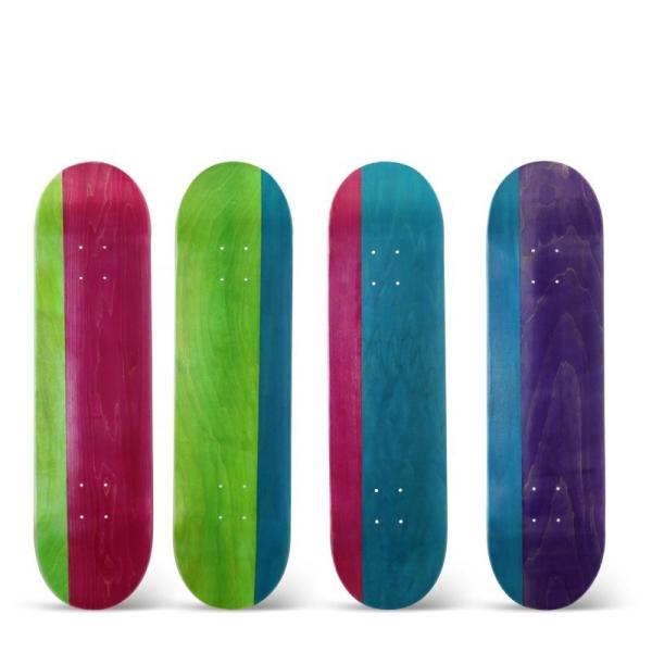 Quality 31inch Blank Skateboard Decks Double Kick Painting Type for sale