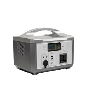 IP65 Portable Power Supply LifePO4 600WH Battery Output Power Up To 1200W Solar