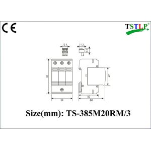 20kA / 40kA Type Industrial Surge Protector , Ac Power Line Surge Suppression