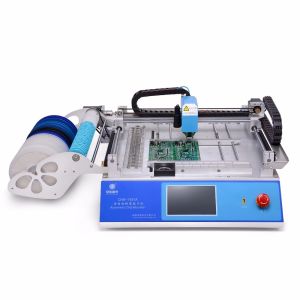 Wholesale 2 Heads Electrical CHM T48VA Pick And Place PCB Assembly machine with 29 tape feeding stacks from china suppliers