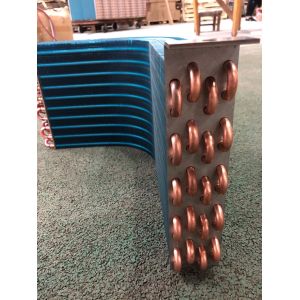 L Shape Copper Condenser Coil AC Coil Evaporator ODM