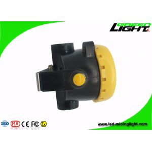 Button Switch Cordless Mining Lights , Plug - In Charging LED Mining Cap Lamp