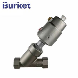 Stainless Steel seat Threaded connection Angle Valve with SS304/Plastic