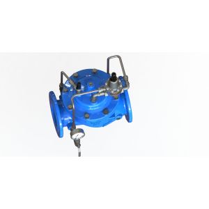 Wholesale Ductile Iron Clean Water Pressure Relief And Sustaining Valve With SS304 Pilot from china suppliers