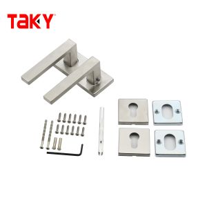 Custom Stainless Steel Shower Glass Door Handle Modern Design