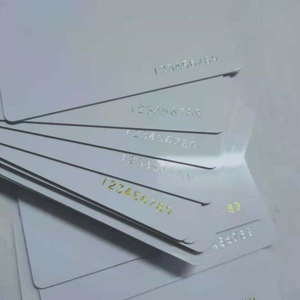 Fully Auto Plastic Card Hot Foil Stamping Machine For Single Line Sequential Number