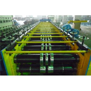 Gcr15 Roller Material Silo Roll Forming Equipment by Gear with Decoiler