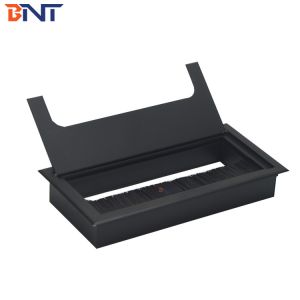 aluminum alloy computer desk retractable cable management,table wire cable