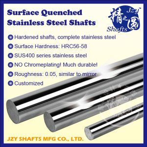China surface hardening stainless steel rod HRC56-58 high precision surface roughness 0.05 on sale