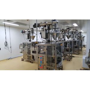 Tapioca flour automatic packing machine with screw auger filler for 200G to