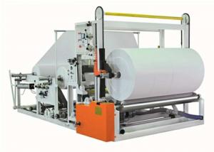 Wholesale Jumbo Roll Tissue Paper Rewinder Machine , Paper Slitters And Rewinders from china suppliers