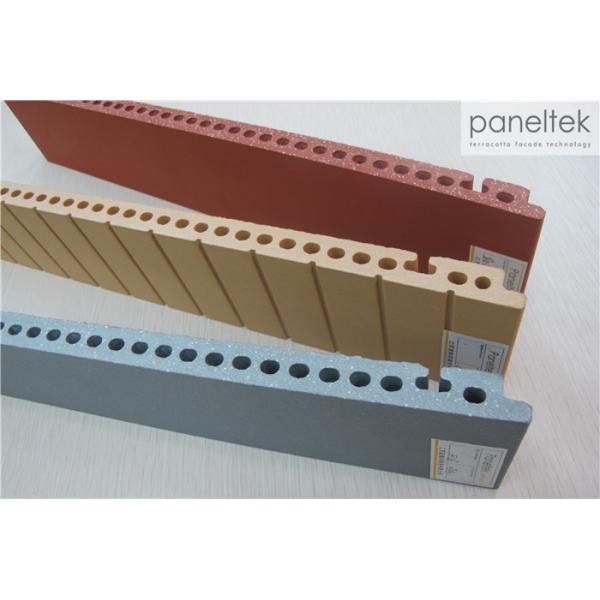Quality Building Materials Terracotta Facade Cladding With Frost - Resistance for sale