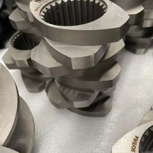 38CrMoAlA Screw Elements Of Parallel Twin-Screw Extruder With Customized