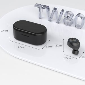 Auto Pairing TW80 IPX5 Sweatproof Wireless Bluetooth Earbuds