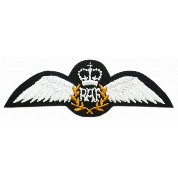 Twill Fabric Wing Shape Iron On Embroidery Patch