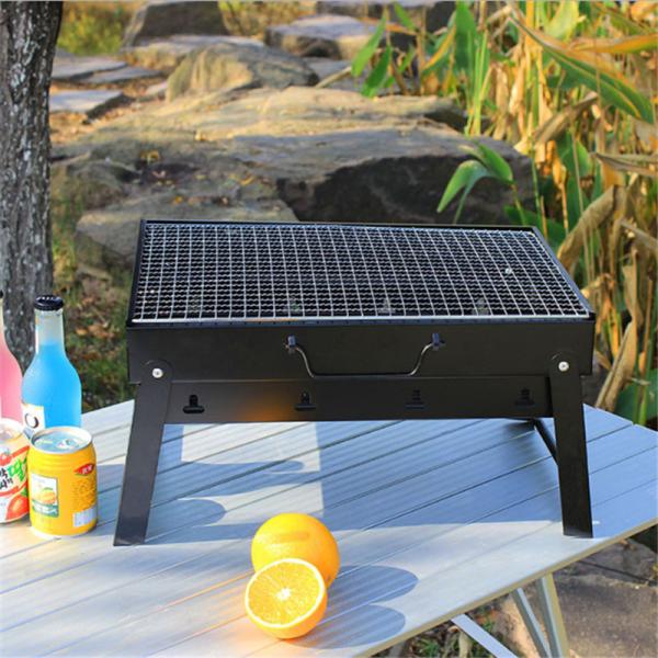 Outdoor/indoor Portable Foldable Tabletop Camping charcoal Barbecue Grill