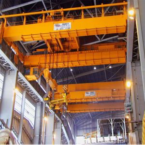 20/5T High Temperature Resistant QDY Double Girder Overhead Crane