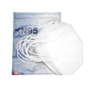 5 Ply Non Woven KN95 Respirator Masks , Disposable Pollution Mask Personal